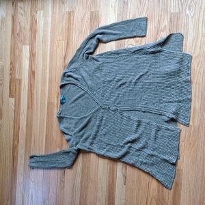 Ralph Lauren V neck linen knit cardigan